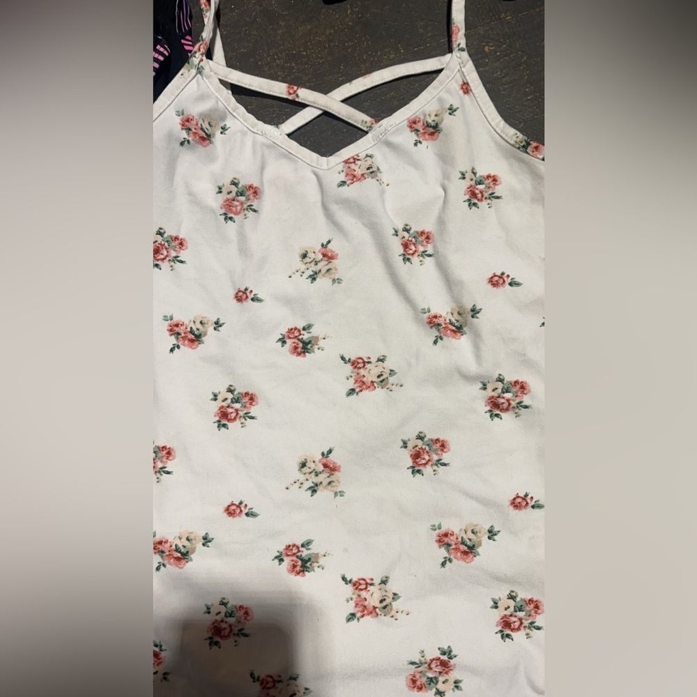 Floral tank top from rue 21 size M